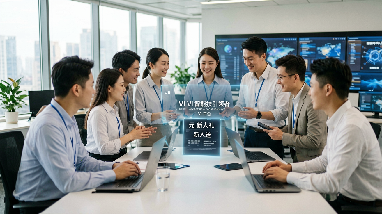 彩神VI品牌理念与智能科技视觉呈现
